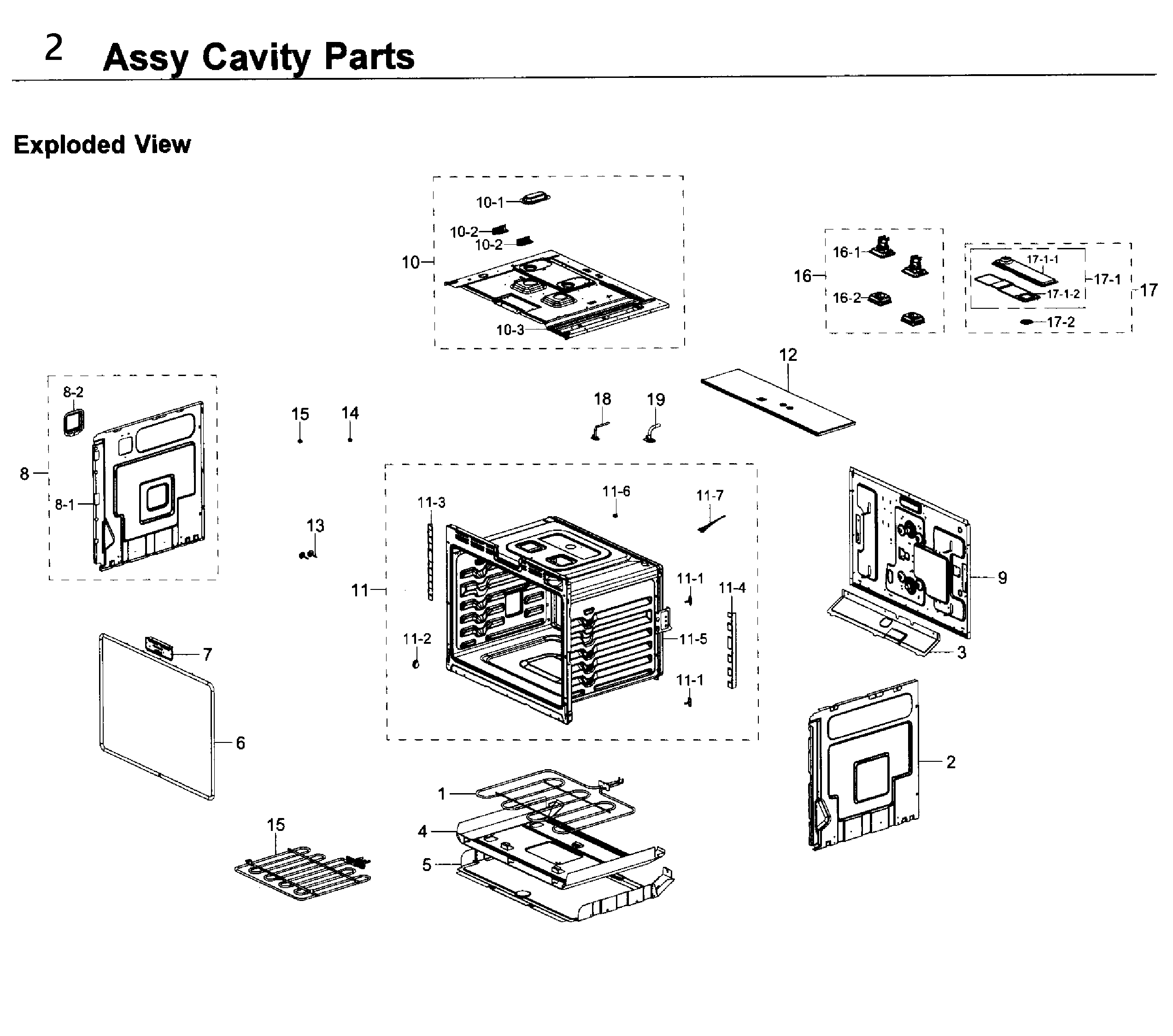 CAVITY PARTS