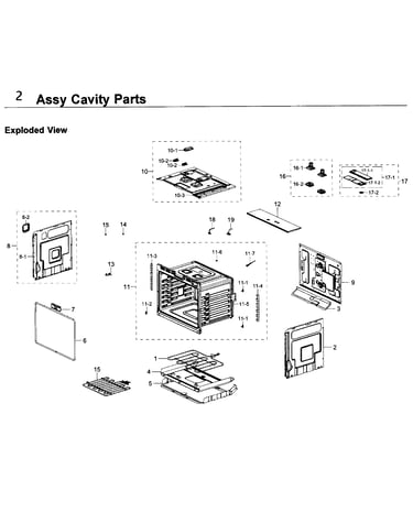Cavity parts