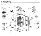 Samsung NV51K7770DS/AA-00 body diagram