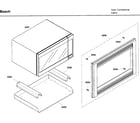 Bosch HBL5720UC/01 frame-microwave diagram