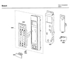 Bosch HBL5720UC/01 control panel diagram