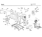 Bosch HBL5720UC/01 microwave asy diagram