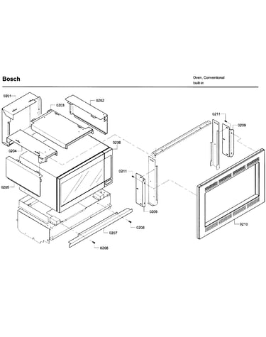 Frame-microwave