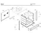 Bosch HBL5760UC/09 frame diagram