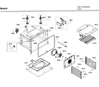 Bosch HBL8650UC/11 cavity 2 diagram
