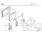 Bosch HBL8461UC/02 door diagram