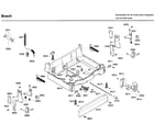 Bosch SHX43C02UC/21 base diagram