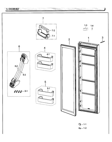 Fridge door