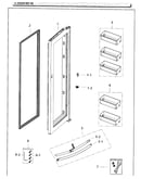 Fridge door inner