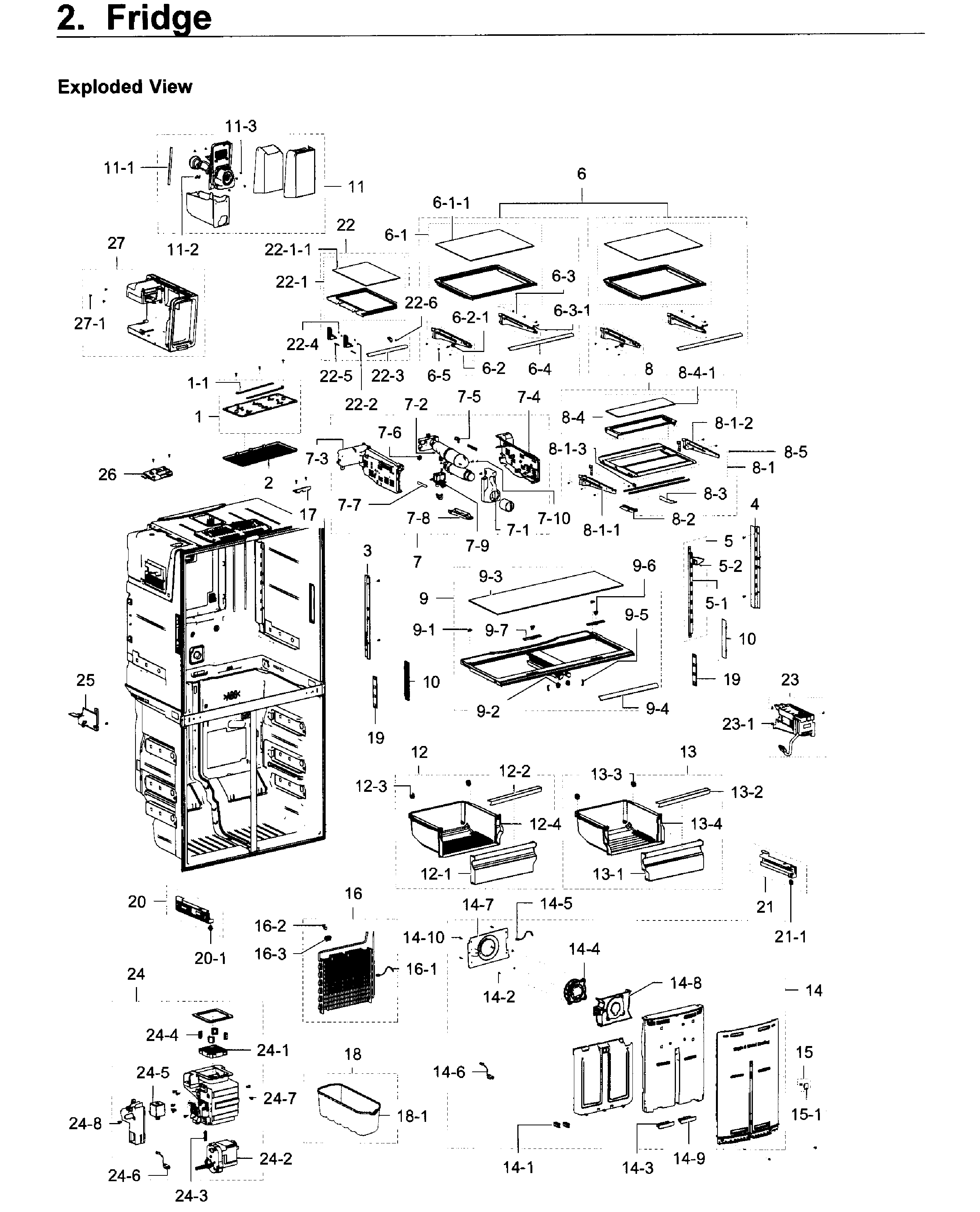 Refrigerator / icemaker