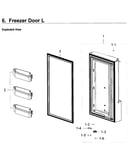 Freezer door l