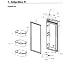 Samsung RF23J9011SG/AA-05 fridge door r diagram