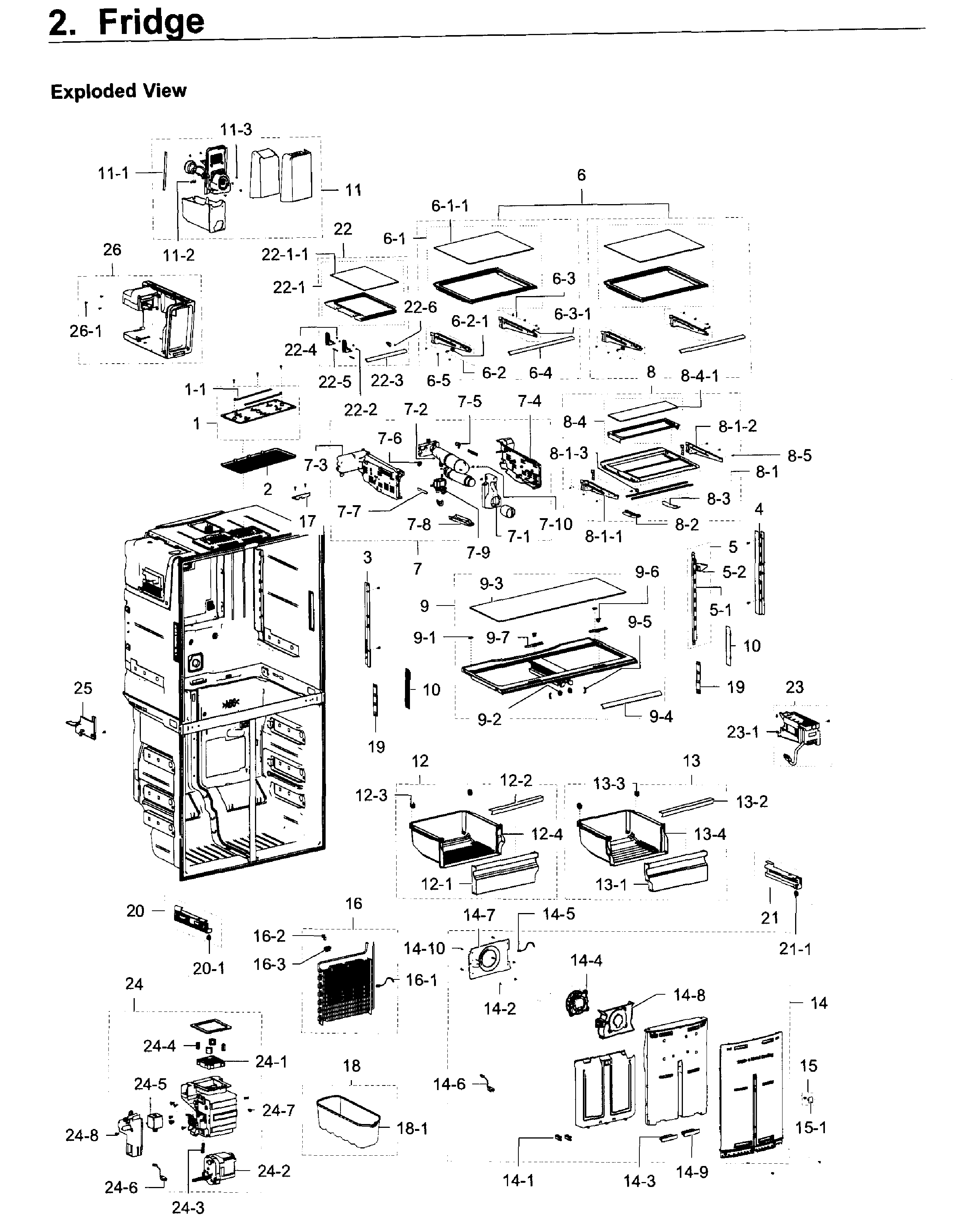 Refrigerator / icemaker
