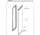 Samsung RH25H5611BC/AA-02 door ref outer diagram