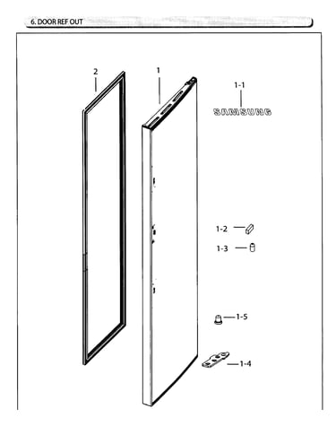 Door ref outer