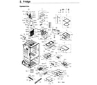 Samsung RF263BEAESR/AA-02 fridge diagram
