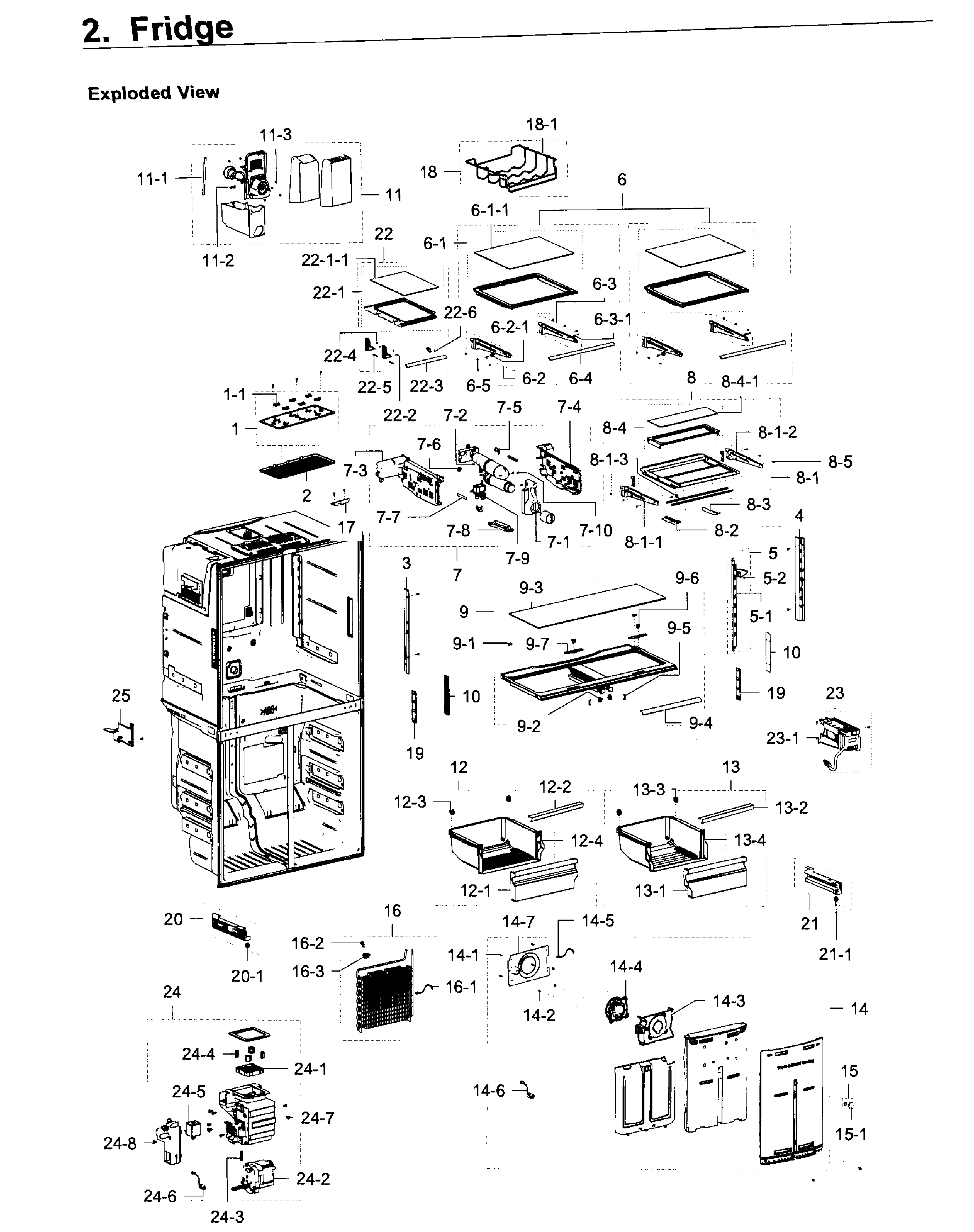 Fridge / icemaker