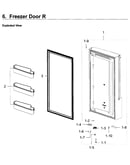 Freezer door r