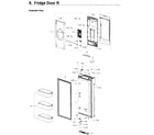 Samsung RF22K9581SR/AA-01 fridge door r diagram