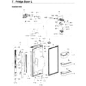 Samsung RF22K9581SR/AA-02 fridge door l diagram