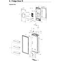 Samsung RF22K9581SR/AA-02 fridge door r diagram