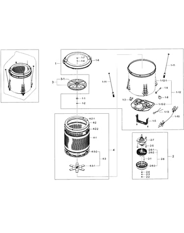 Tub parts