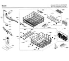 Bosch SHV68R53UC/68 rack diagram