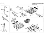 Bosch SHE99C05UC/43 rack diagram