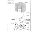 ICP TXA624GKA100 inner parts diagram