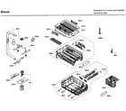 Bosch SPX68U55UC/33 rack diagram