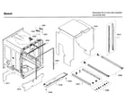 Bosch SHP65T56UC/09 frame diagram