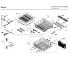 Bosch SHP65T56UC/09 rack diagram