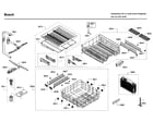 Bosch SHX68T56UC/09 rack diagram
