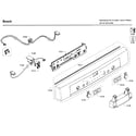 Bosch SHE3AR76UC/22 control panel diagram