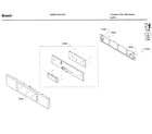 Bosch HMB57152UC/01 control panel diagram