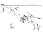 Bosch HMB57152UC/01 frame diagram