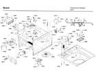 Bosch HMD8053UC/01 electrical parts diagram