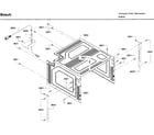 Bosch HMD8053UC/01 housing diagram