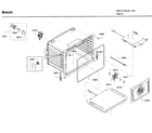 Bosch HGI8054UC/06 cavity asy diagram