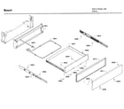 Bosch HGI8054UC/06 drawer diagram