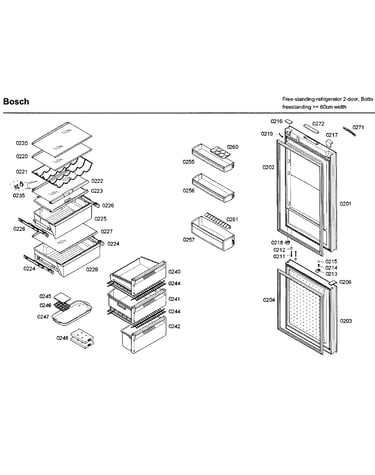 Door/drawer asy