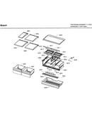 Shelf/drawer asy