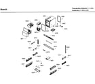 Bosch B26FT80SNS/02 icemaker diagram