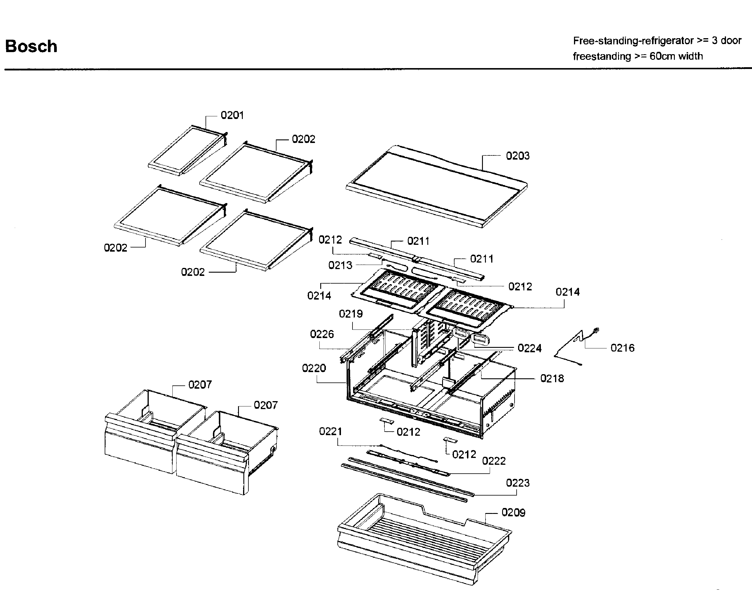 SHELF/DRAWER ASY