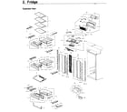 Samsung RS27FDBTNSR/AA-00 fridge diagram