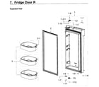 Samsung RF23J9011SR/AA-07 fridge door r diagram