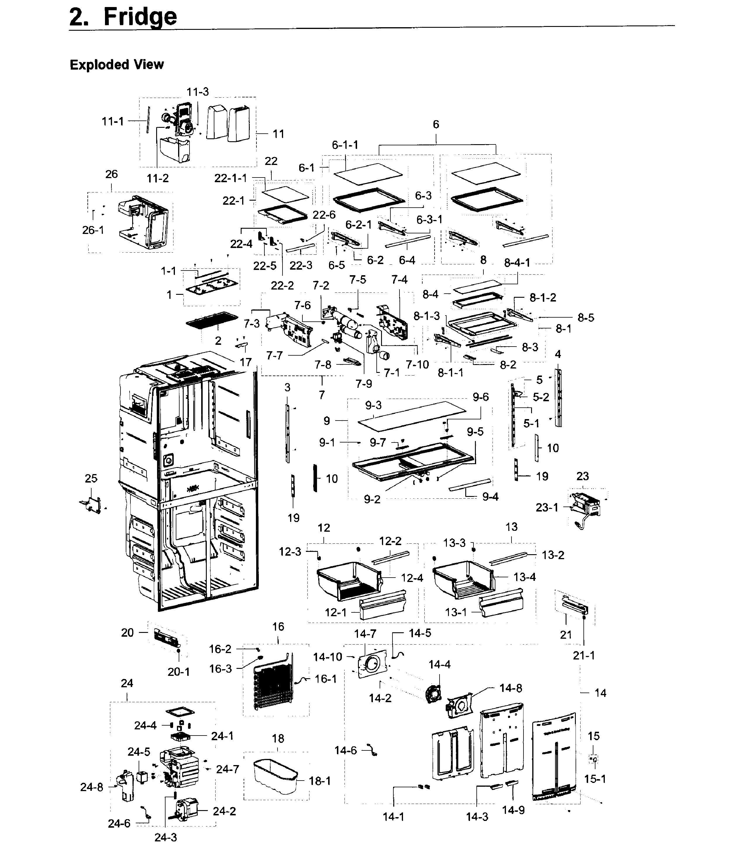 Fridge / icemaker
