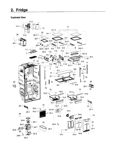 Fridge / icemaker