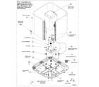 ICP TCA924GKA100 inner parts diagram