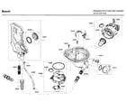 Bosch SHX65T55UC/09 pump diagram